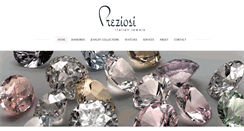 Desktop Screenshot of preziosi.com